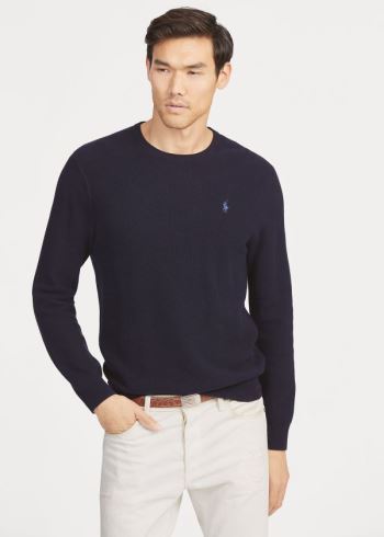 Ralph Lauren Cotton Crewneck Sweater - Tiendas Ropa, Accesorios y Zapatos | ralphlaurenchile.com